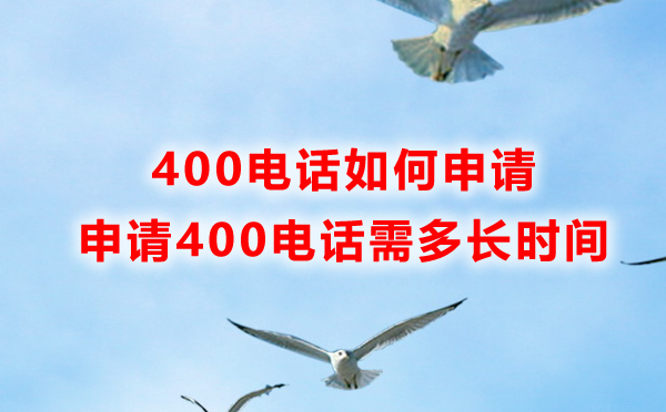 400電話如何申請，申請400電話需要多長時間